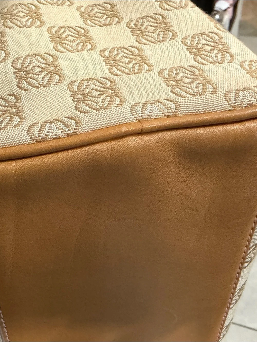 Loewe Anagram Canvas Tote